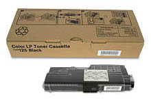 TYPE - 125 - Ricoh Aficio BLACK CL 2000 CL 3000 OEM Toner